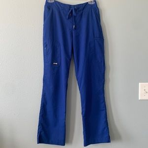 Grey’s Anatomy royal blue 6 pocket scrub pants!